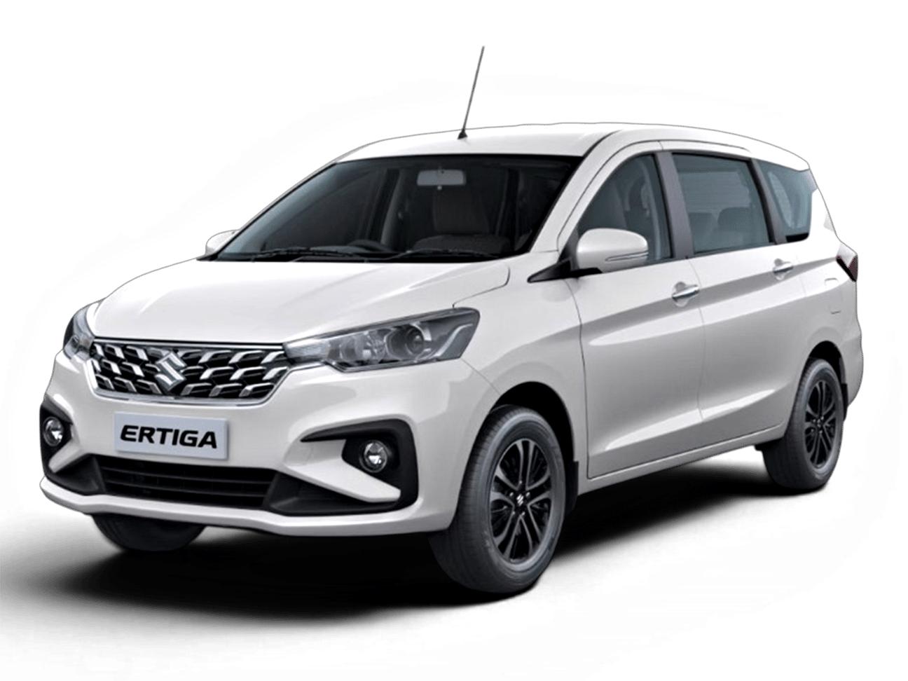White Maruti Ertiga